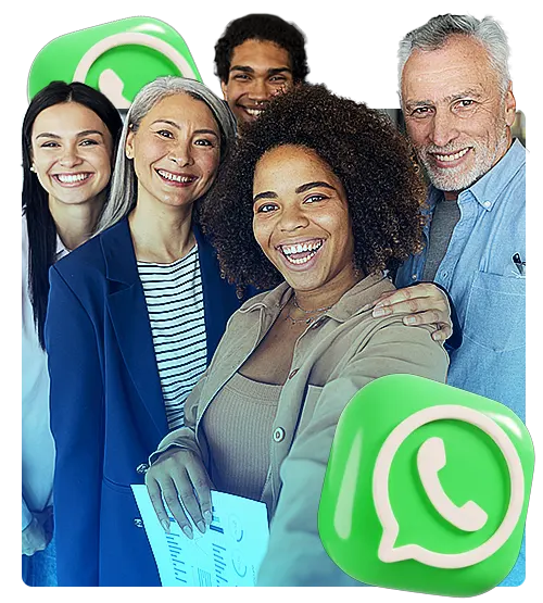 Comunidades no WhatsApp da SocialBiz