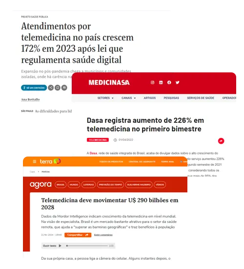 Crescimento da Telemedicina